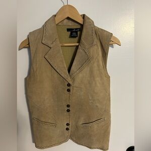 Willi Smith suede vest size small